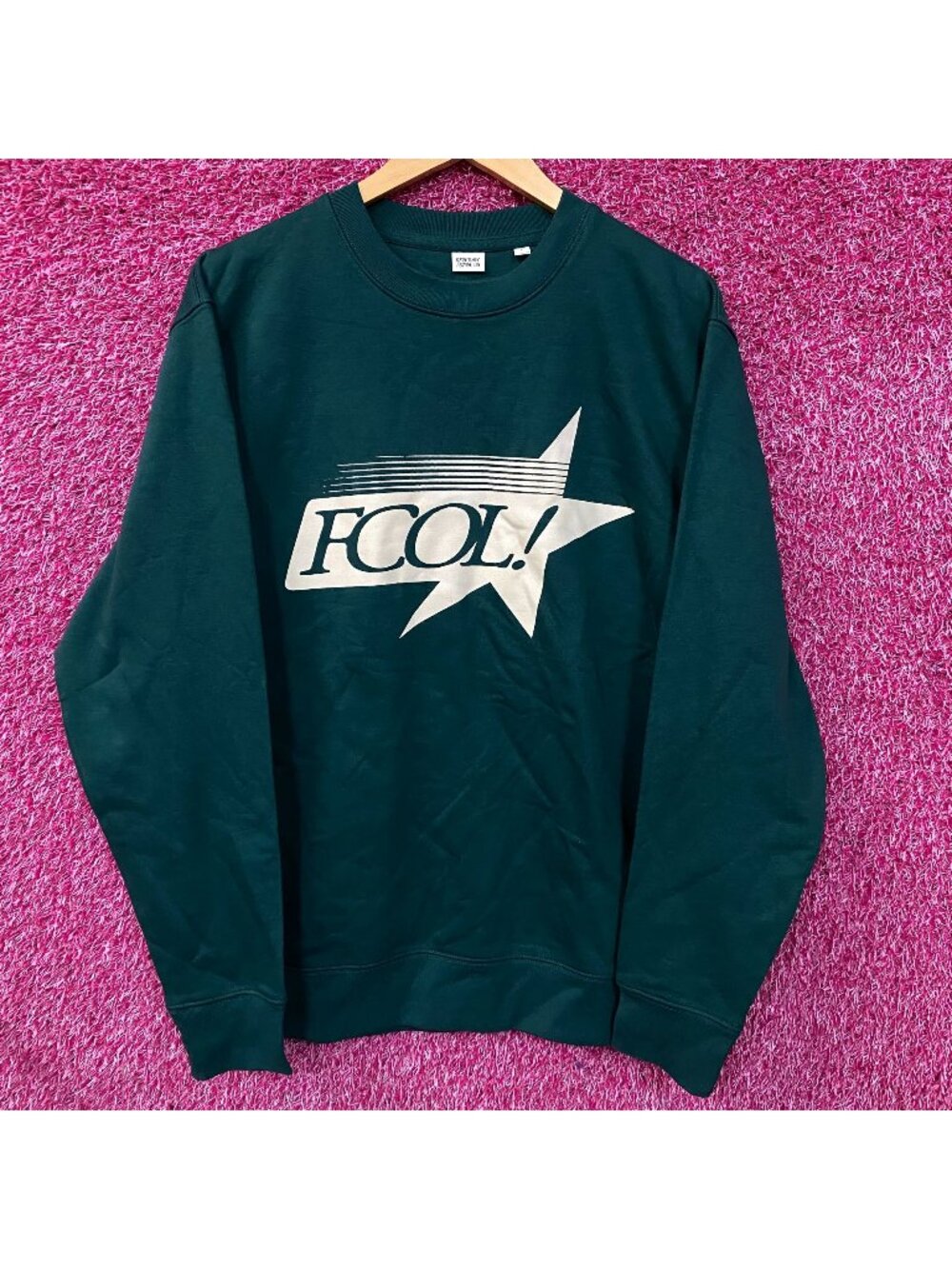 Finneas FCOL! Star Crewneck Pullover Sweatshirt Large